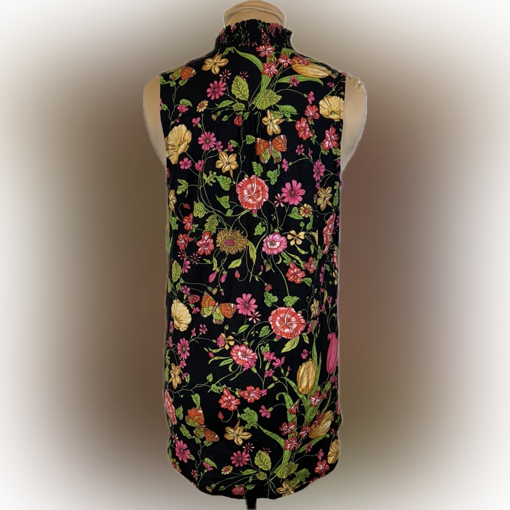 Akemi + Kin Anthropologie Floral Sleeveless top - Picture 4 of 6